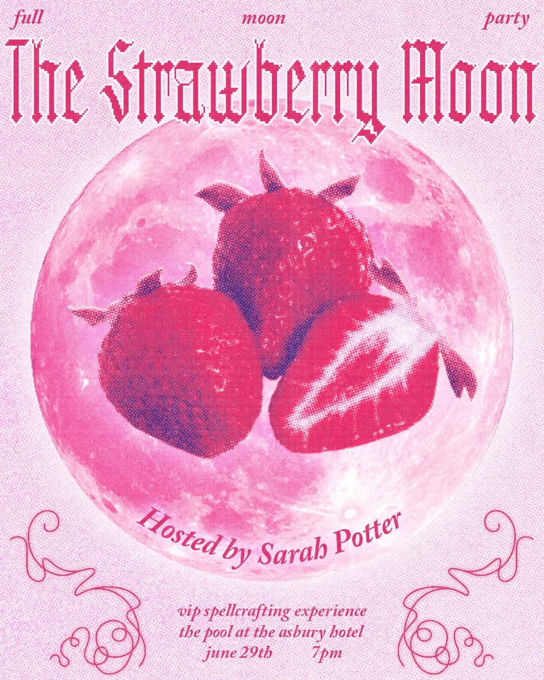 Full Moon Party: Strawberry Moon with Sarah Potter
