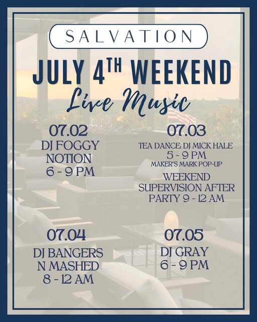 July 4th Rooftop: DJ Bangers N Mashed