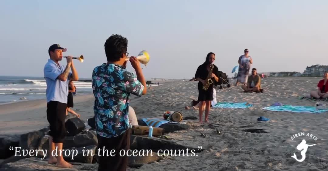 Every Drop in the Ocean Counts: Video Installation & Mural