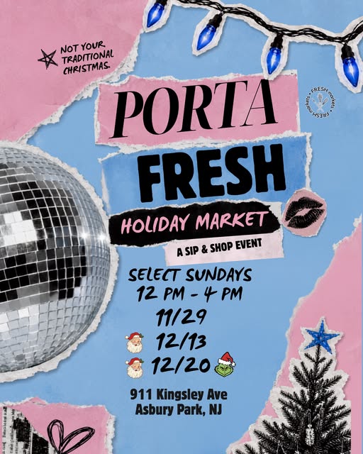 Porta Fresh Holiday Market with Santa