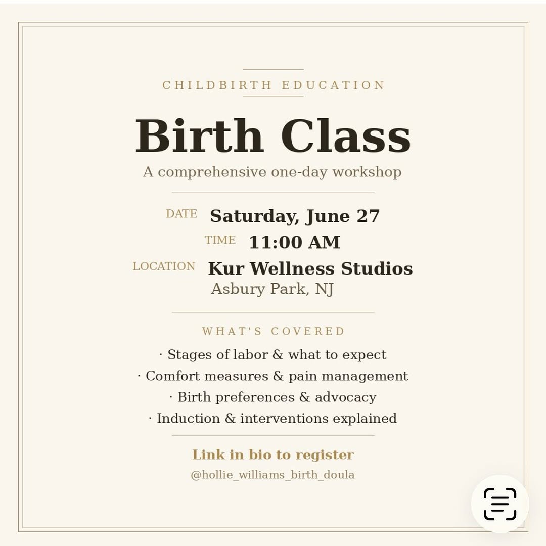 Childbirth Education Birth Class