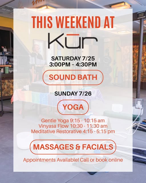 Yoga at Kūr: Gentle, Vinyasa, and Restorative Sessions