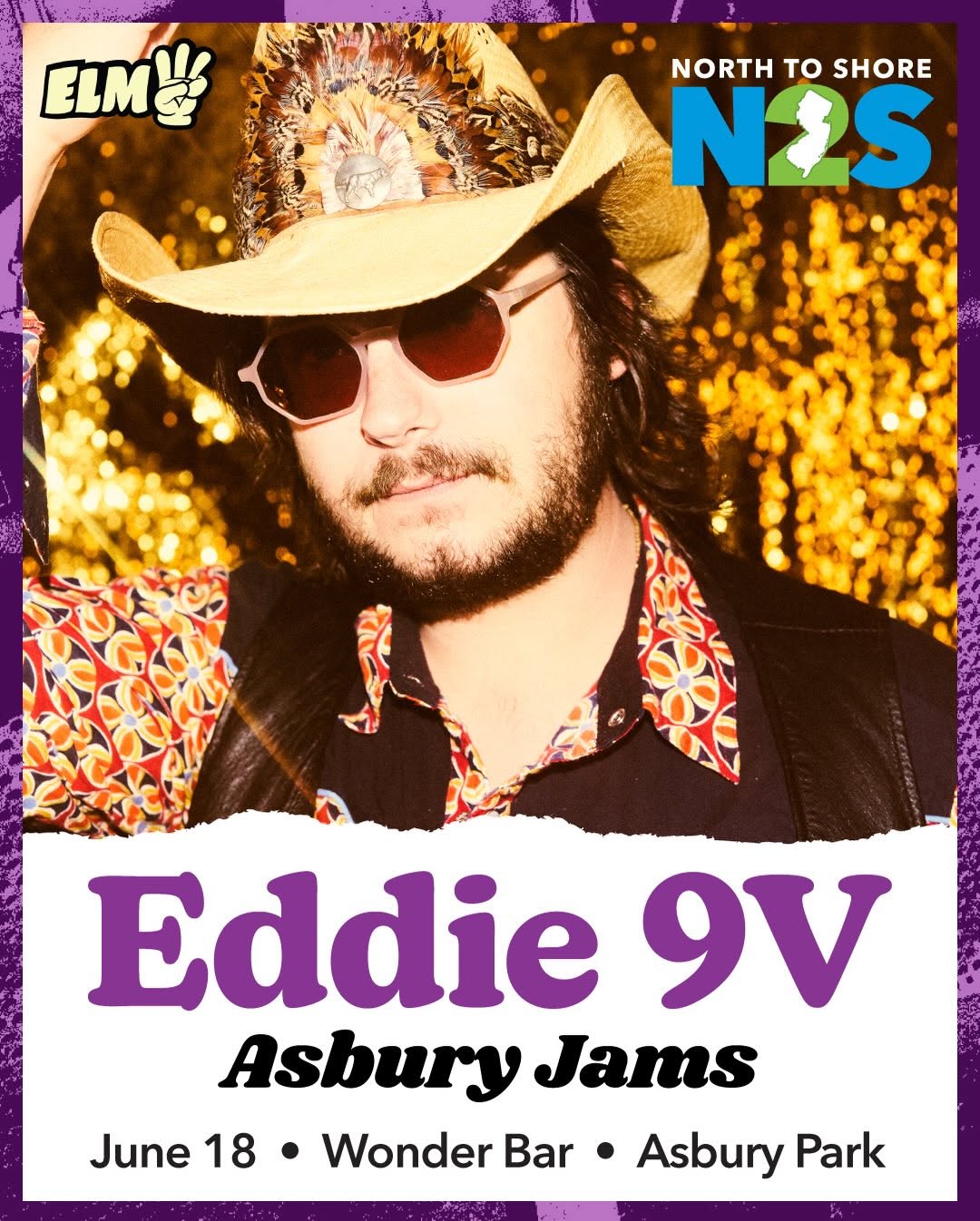North 2 Shore and Asbury Jams: Eddie 9V with Billy Walton Band