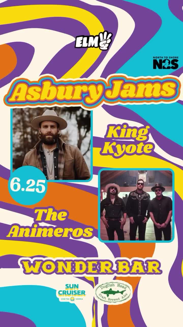 Asbury Jams x North 2 Shore: King Kyote & The Animeros