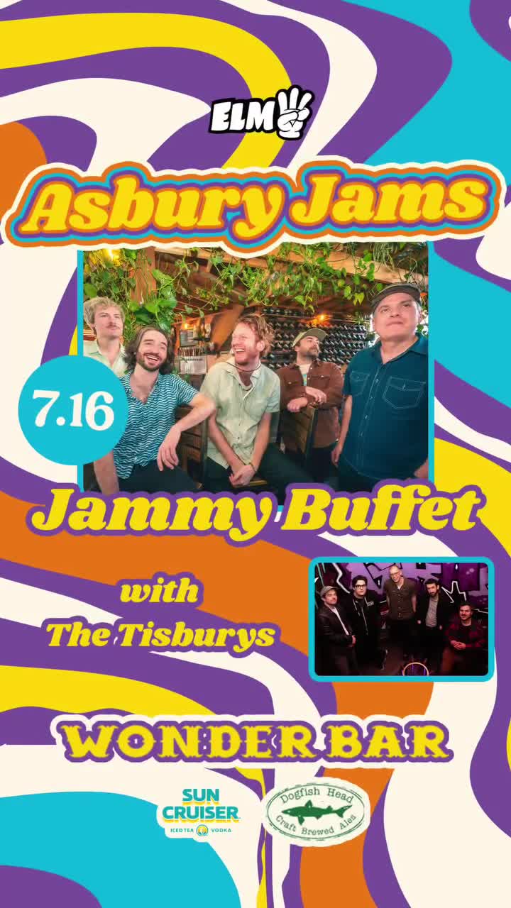 Asbury Jams 2026: Jammy Buffett with The Tisburys