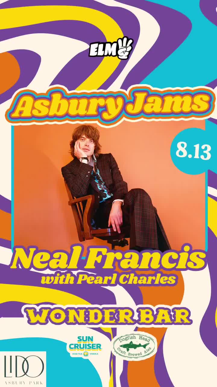 Asbury Jams Presents: Neal Francis with Pearl Charles