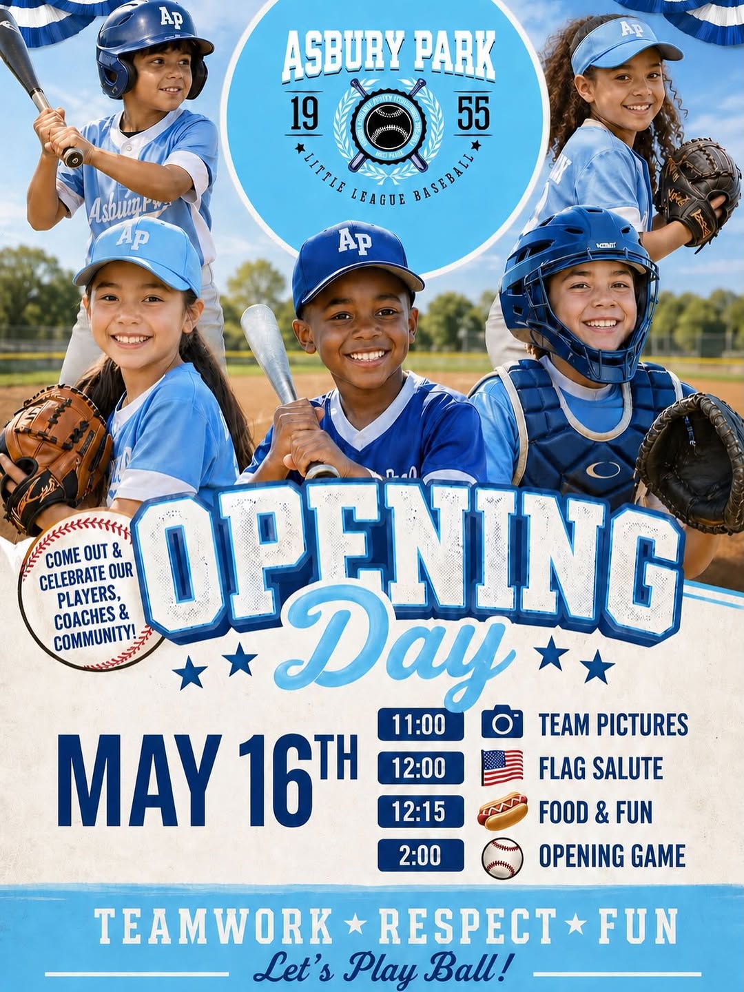 Asbury Park Little League Opening Day