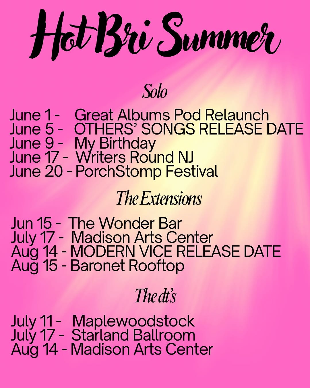 The Extensions: 'Modern Vice' Album Release Show