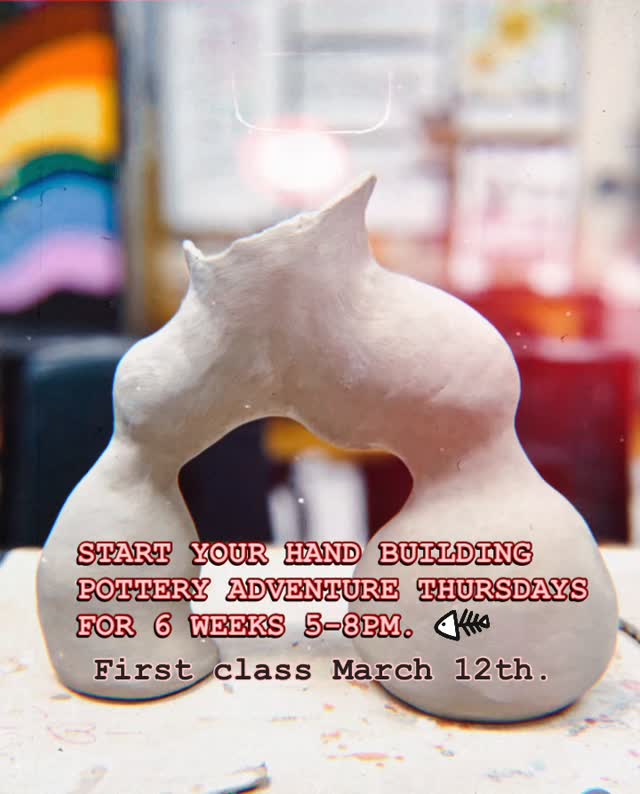 Hand Building Pottery Adventure