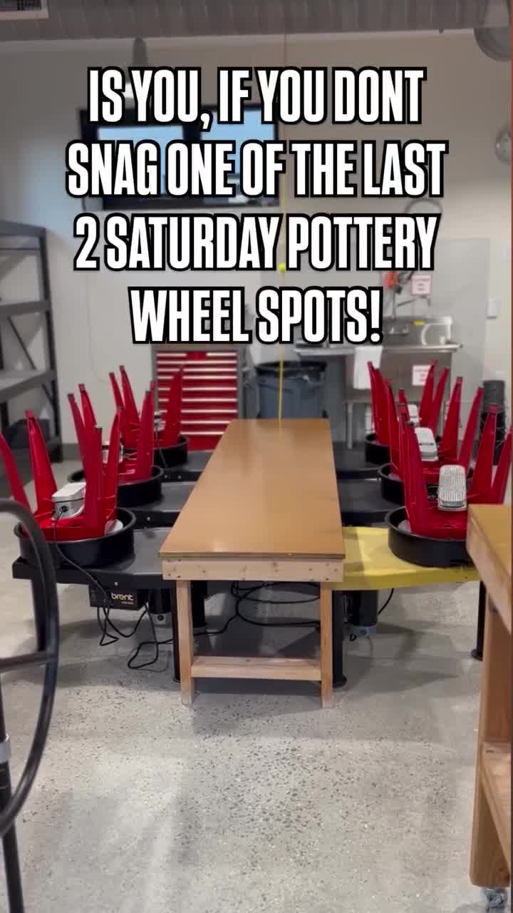 Saturday Pottery Wheel