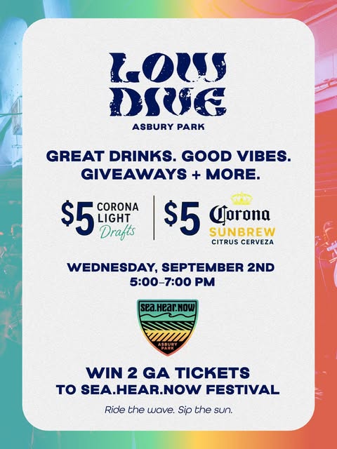 Sea.Hear.Now Ticket Giveaway & Happy Hour