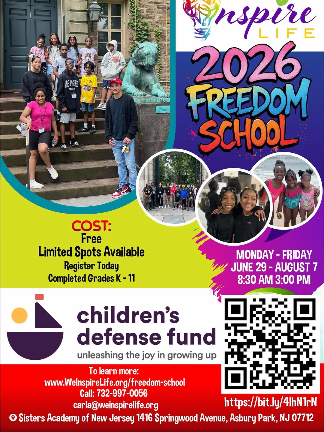 Inspire Life: 2026 Freedom School