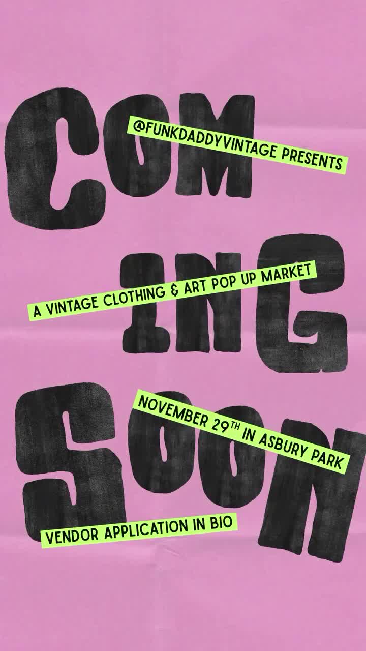 Vintage Clothing & Art Pop-Up Market