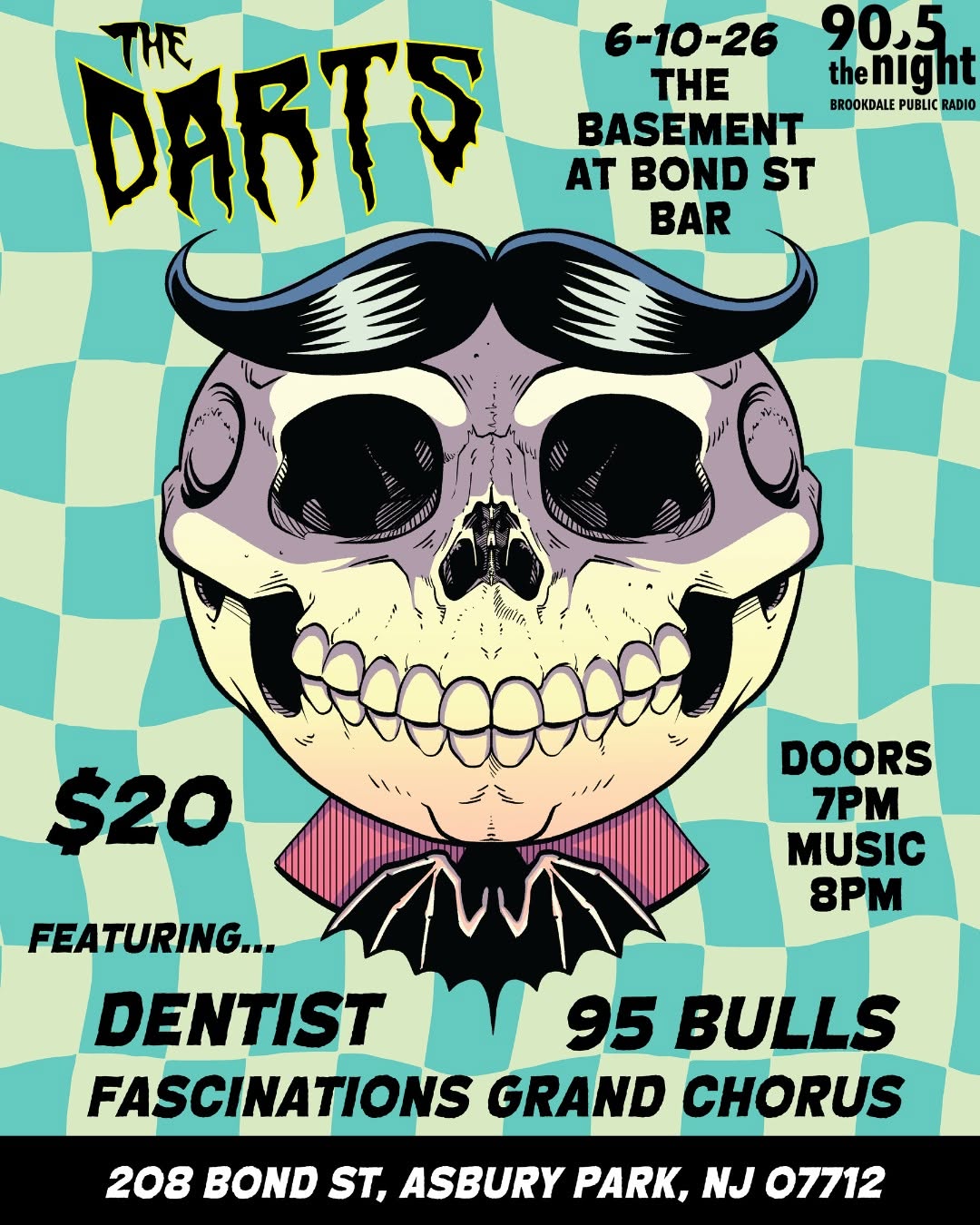 The Darts: Halloween Love Songs Tour Kickoff