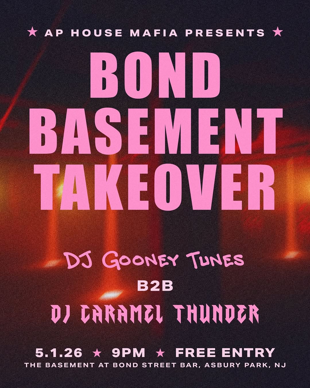 AP House Mafia Presents: Bond Basement Takeover