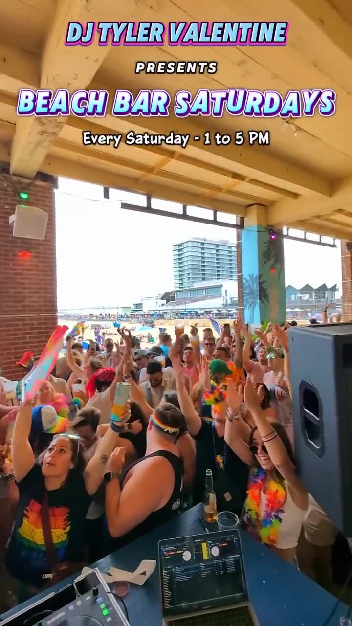 Beach Bar Saturdays with DJ Tyler Valentine