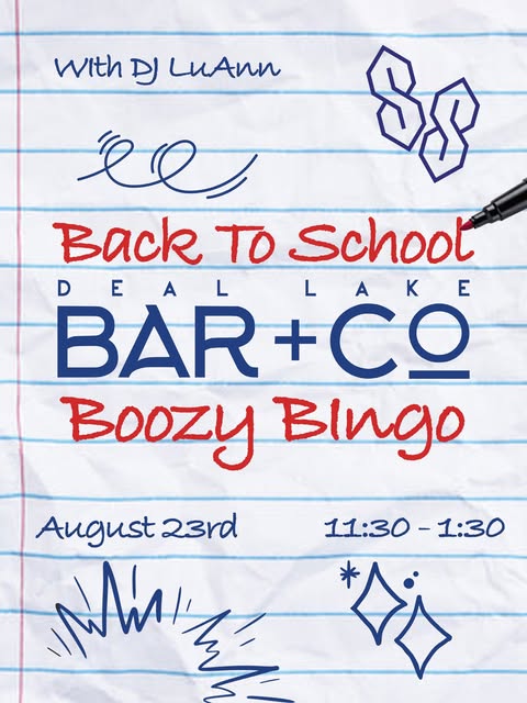 Back To School Boozy Bingo