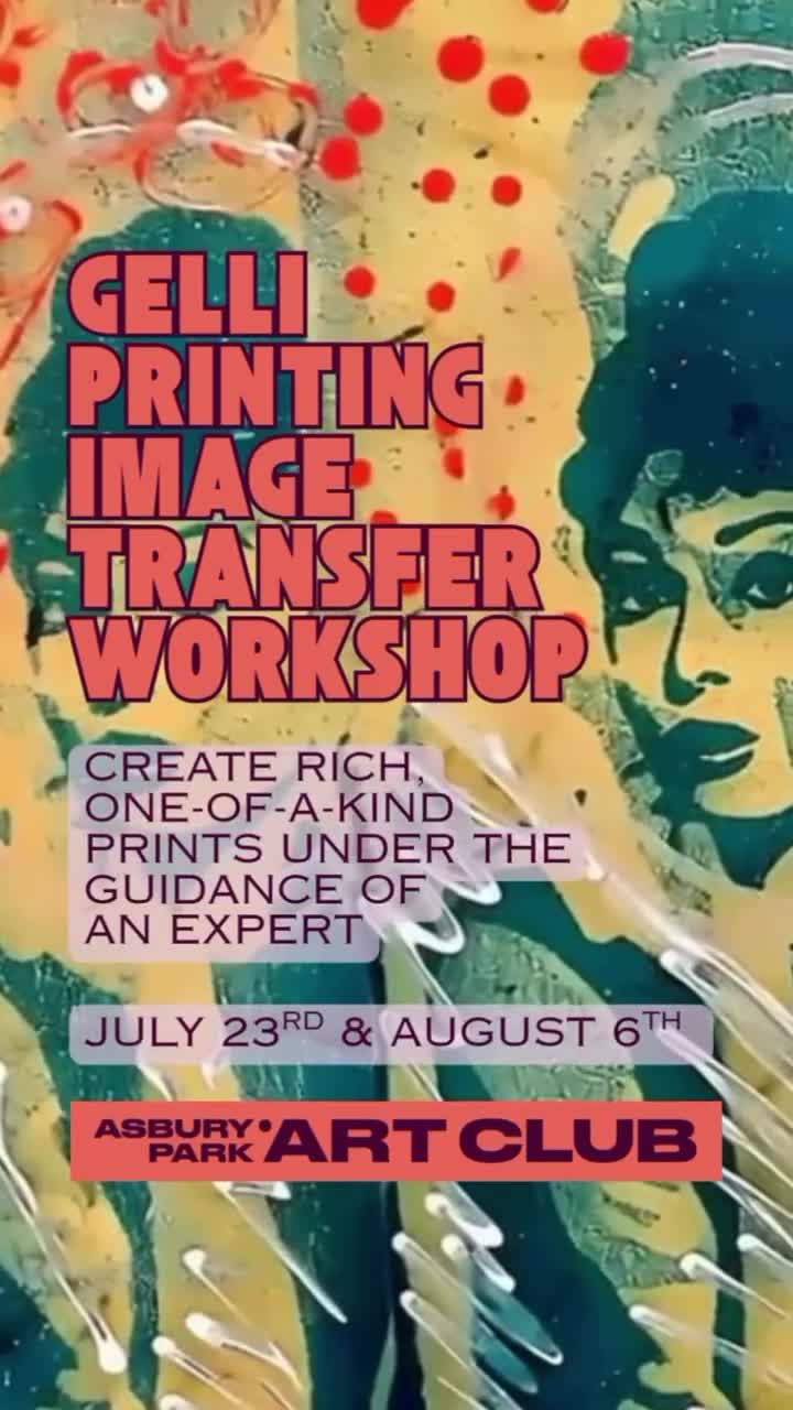 Gelli Printing Image Transfer Workshop