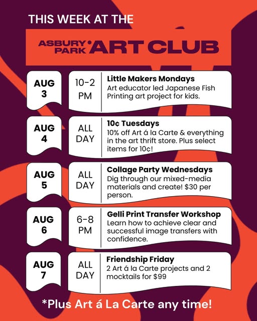 Collage Party Wednesdays