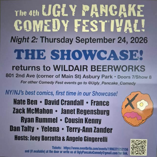 The 4th Annual Ugly Pancake Comedy Festival: The Showcase