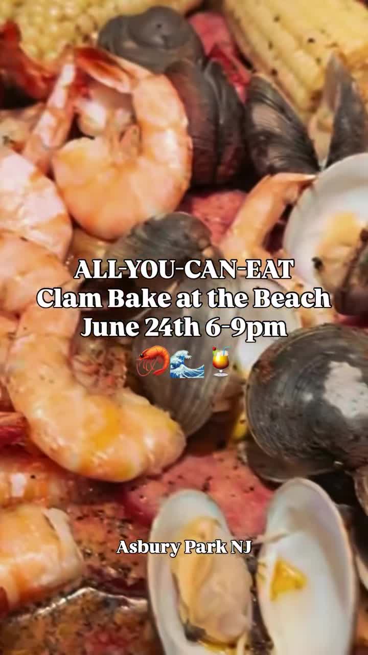 All-You-Can-Eat Clam Bake at the Beach