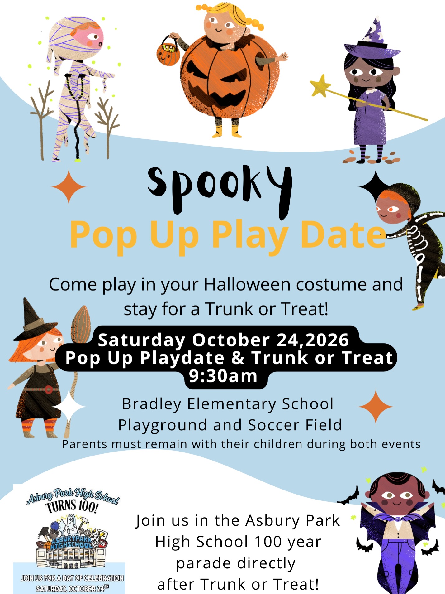 Spooky Pop-Up Play Date & Trunk or Treat