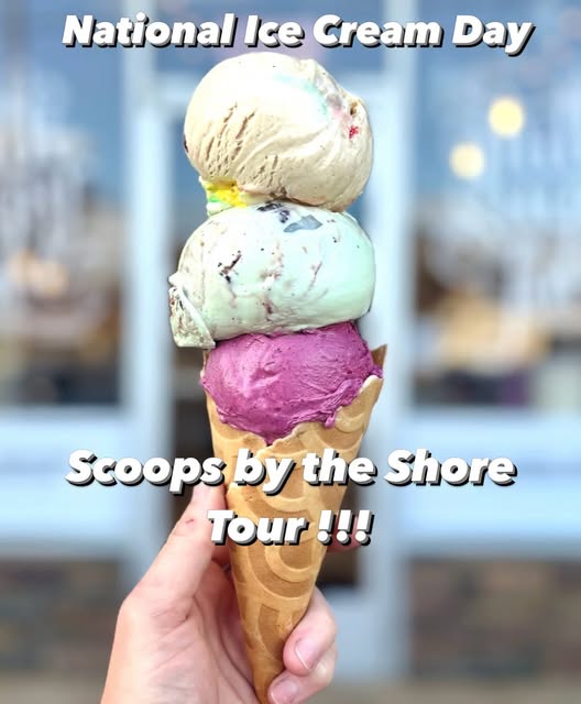 Scoops by the Shore Ice Cream Tour