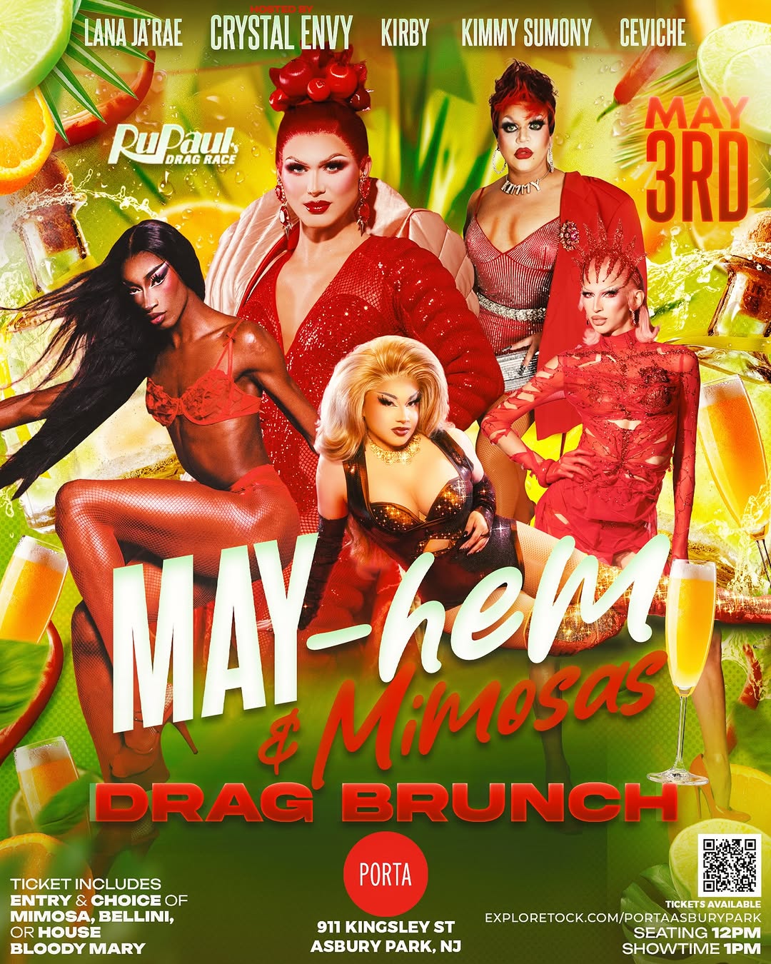 MAY-hem & Mimosas Drag Brunch