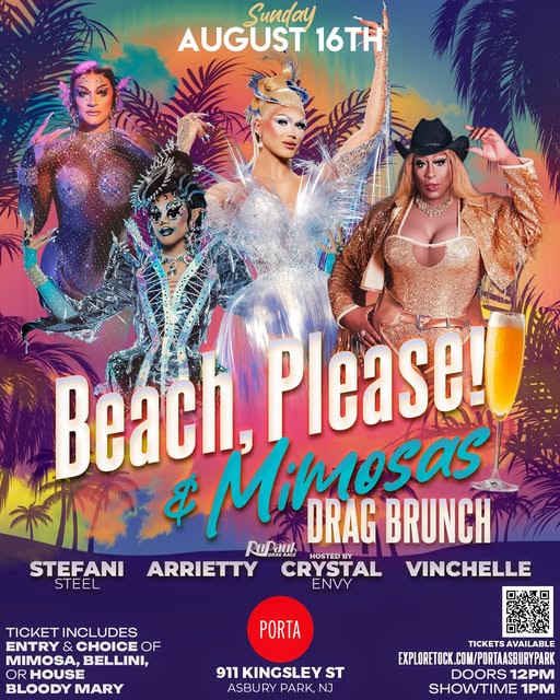 Beach, Please! & Mimosas Drag Brunch