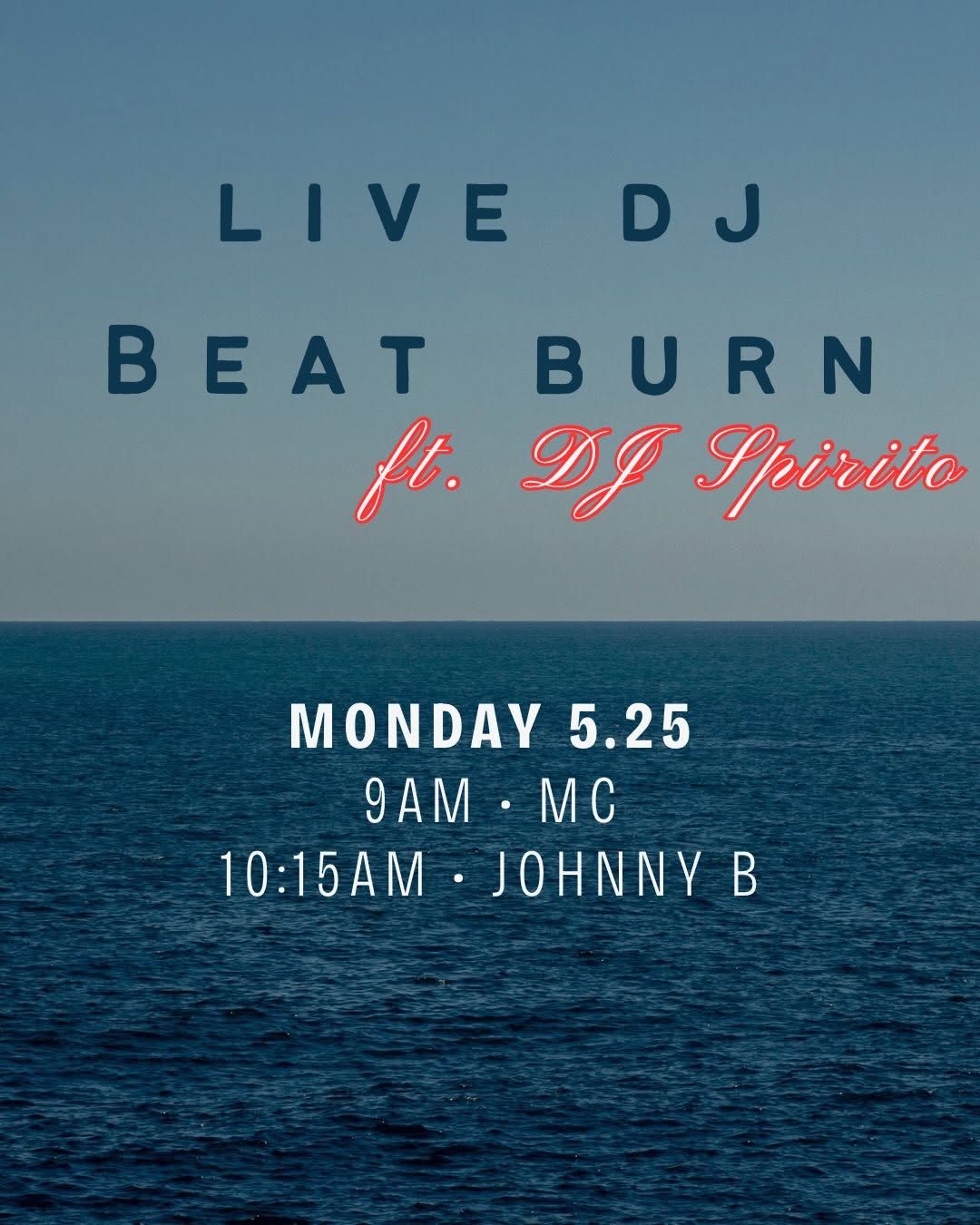 Live DJ Beat Burn ft. DJ Spirito