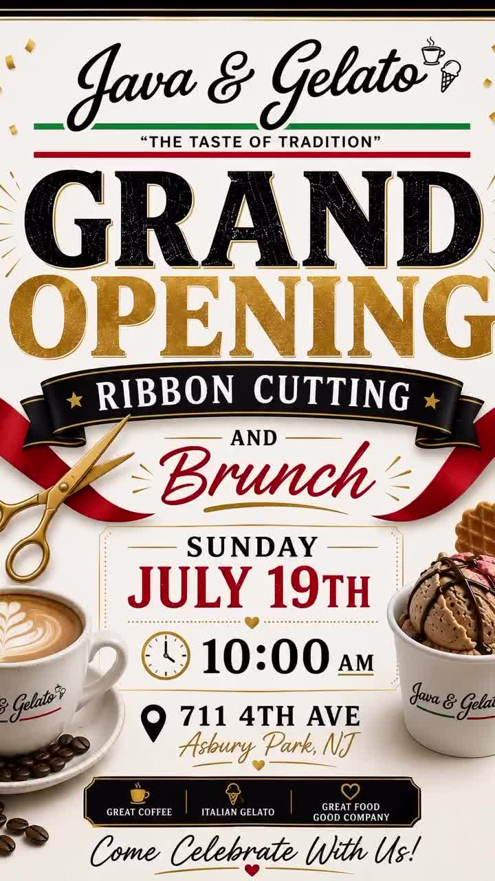 Java & Gelato Grand Opening