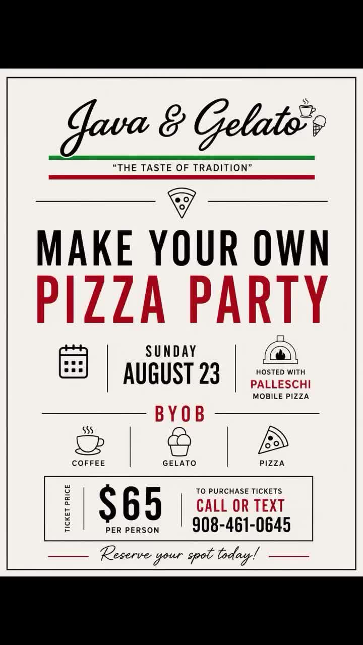 Make Your Own Pizza Party