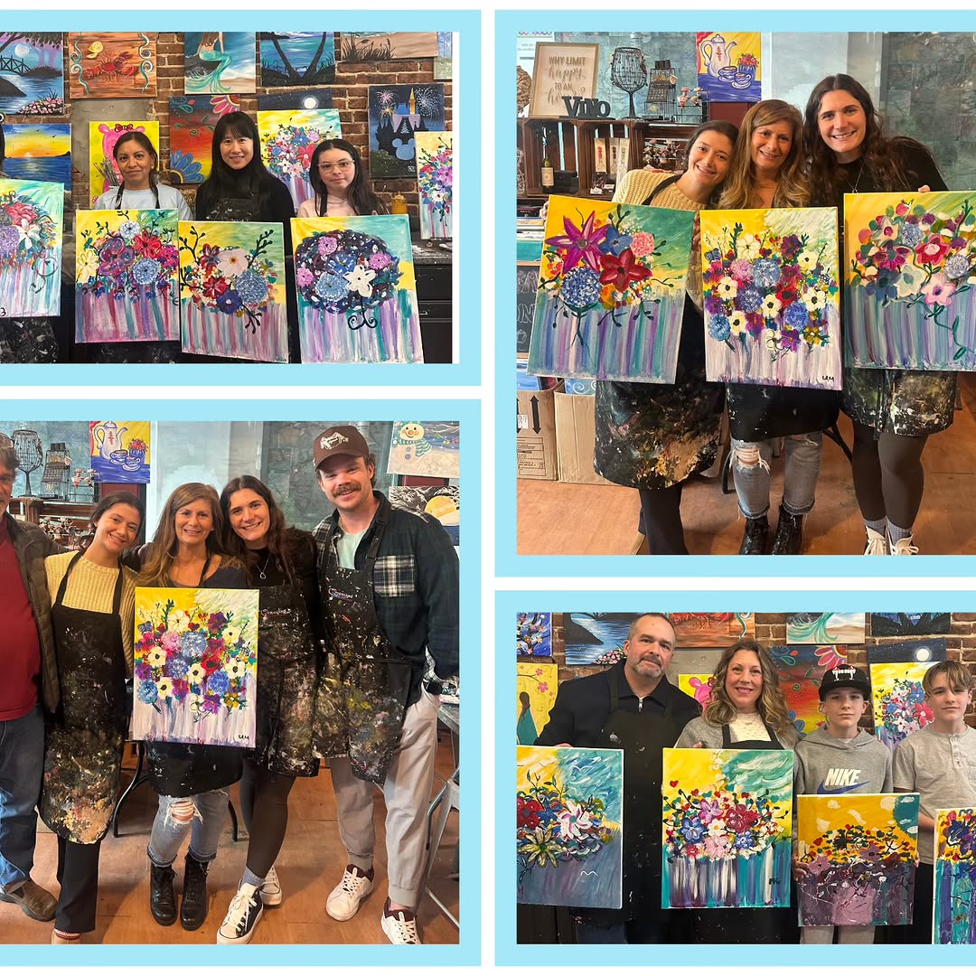 SIP&PAINT: Spring Blooms