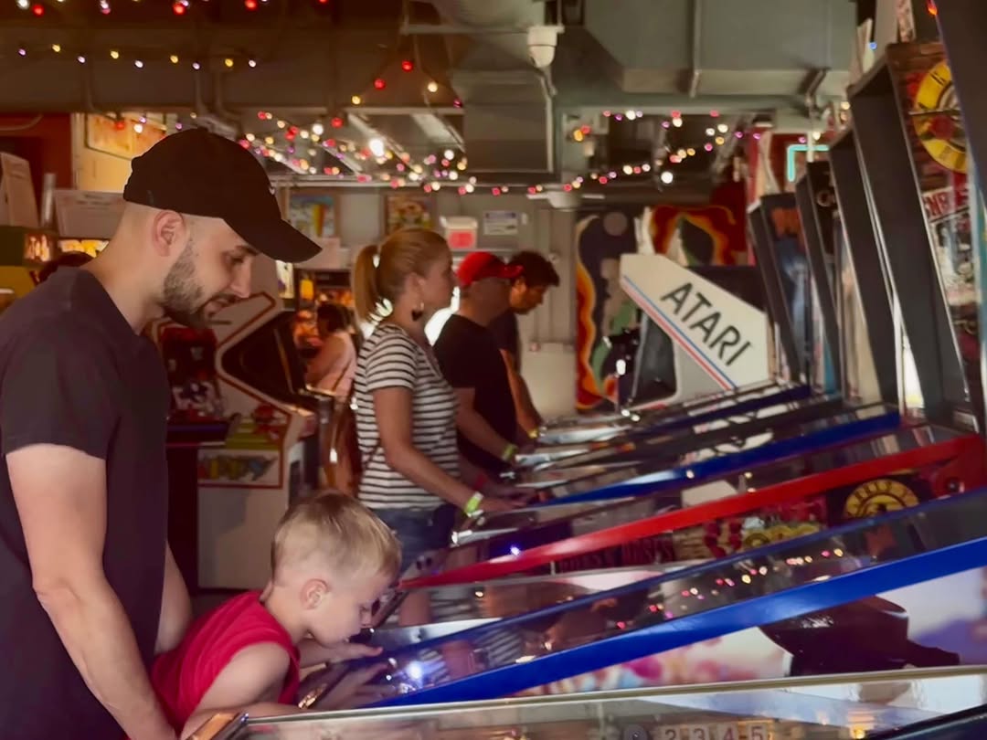 Father's Day at Silverball Retro Arcade