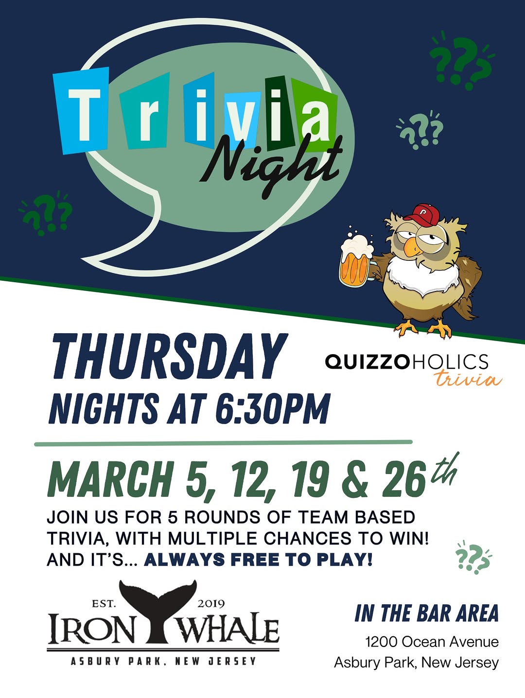 Thursday Night Trivia