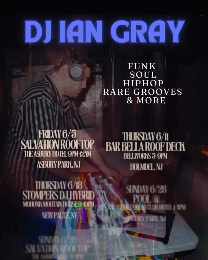 DJ Ian Gray: Poolside at Asbury Ocean Club