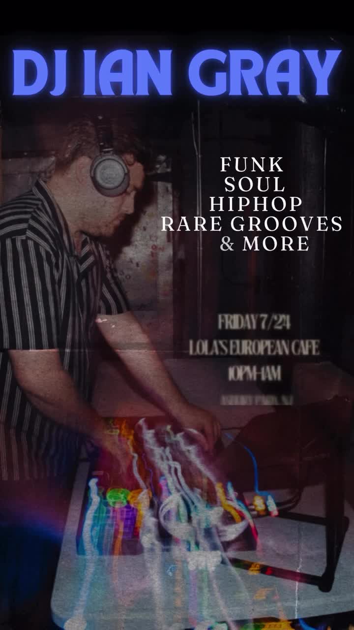 DJ Ian Gray at Lola's European Cafe