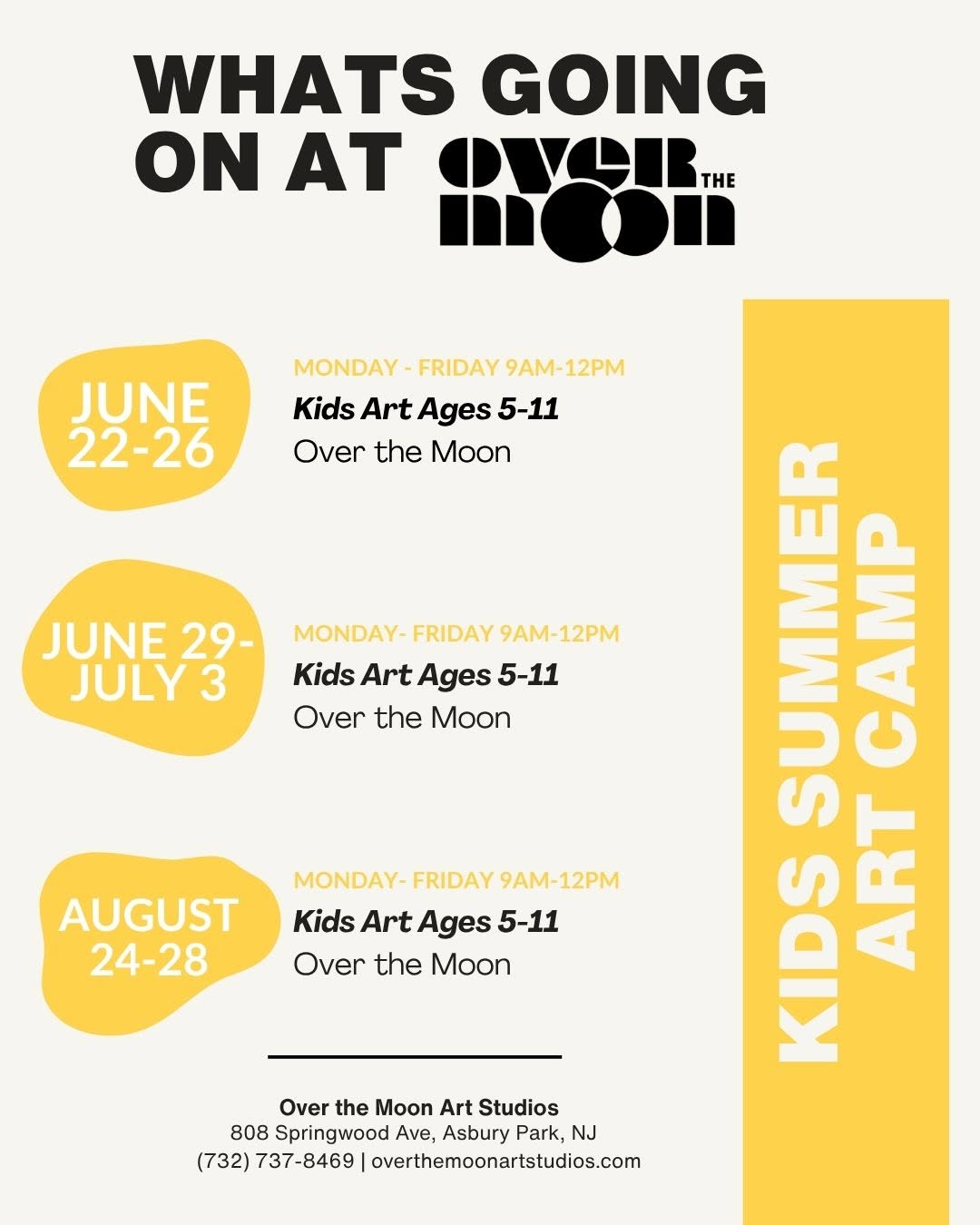 Kids Summer Art Camp (Ages 5-11)