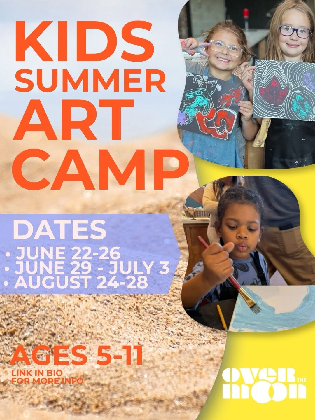Kids Summer Art Camp (Ages 5-11): Session 2
