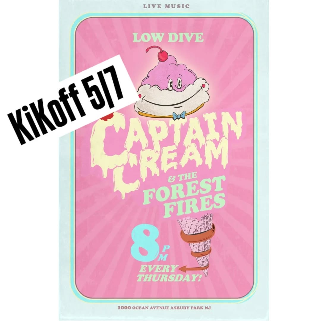 Captain Cream & The Forest Fires Kickoff