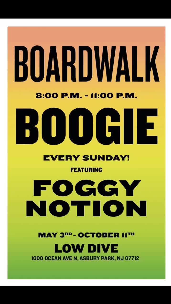 Boardwalk Boogie featuring Foggy Notion