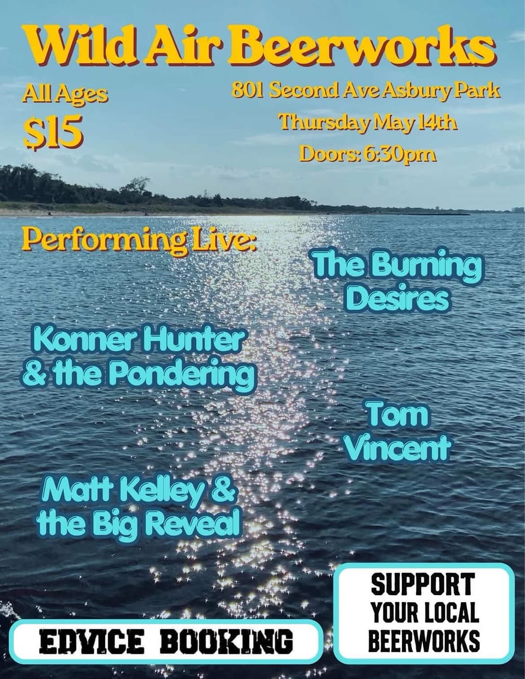 The Burning Desires, Konner Hunter, Matt Kelley & Tom Vincent