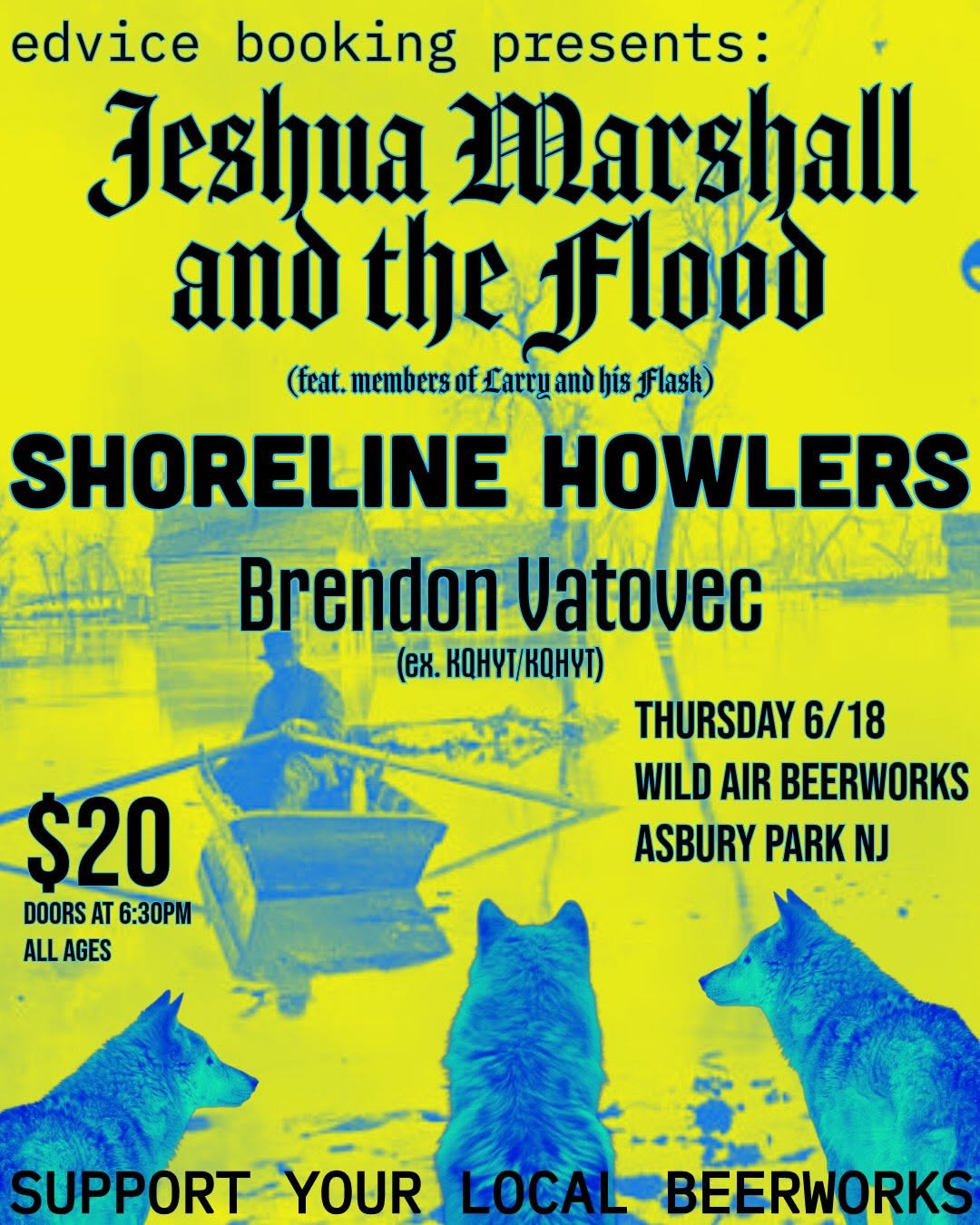 Jeshua Marshall and the Flood at Wild Air Beerworks