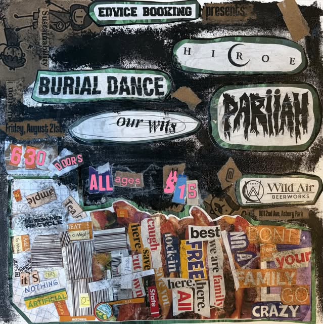 EdVice Booking presents: Hiroe, Burial Dance, Pariiah, Our Wits