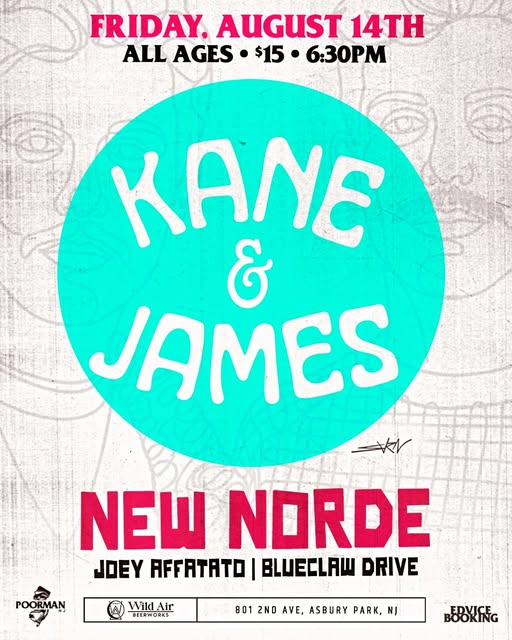 Kane & James, New Norde, Joey Affatato, Blueclaw Drive