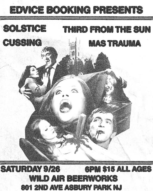 Solstice, Cussing, Third From The Sun, Mas Trauma