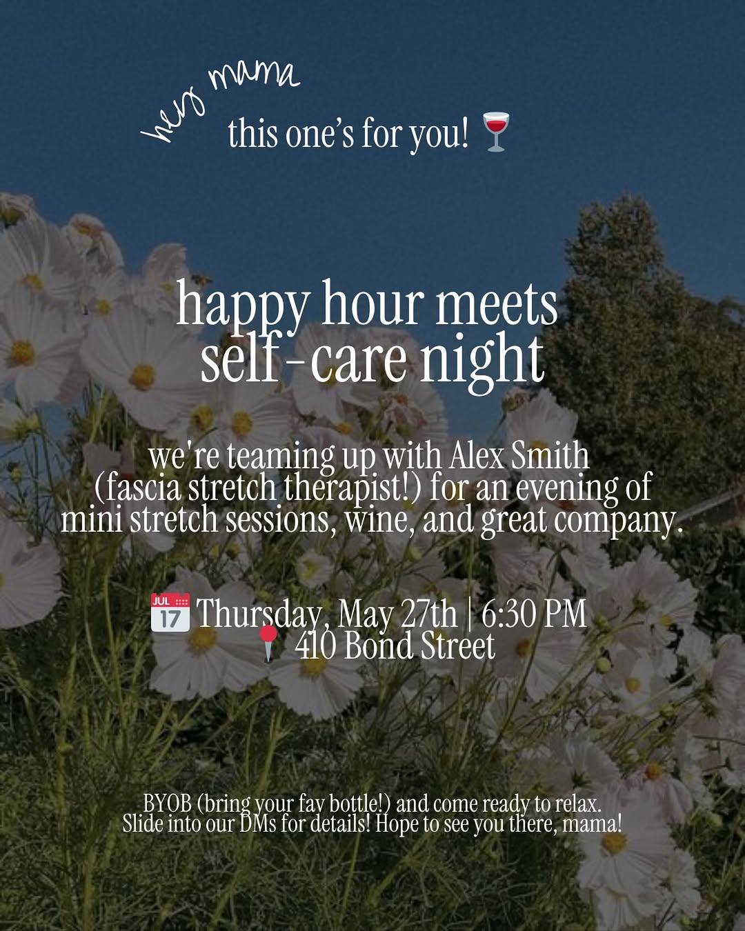 Happy Hour Meets Self-Care Night