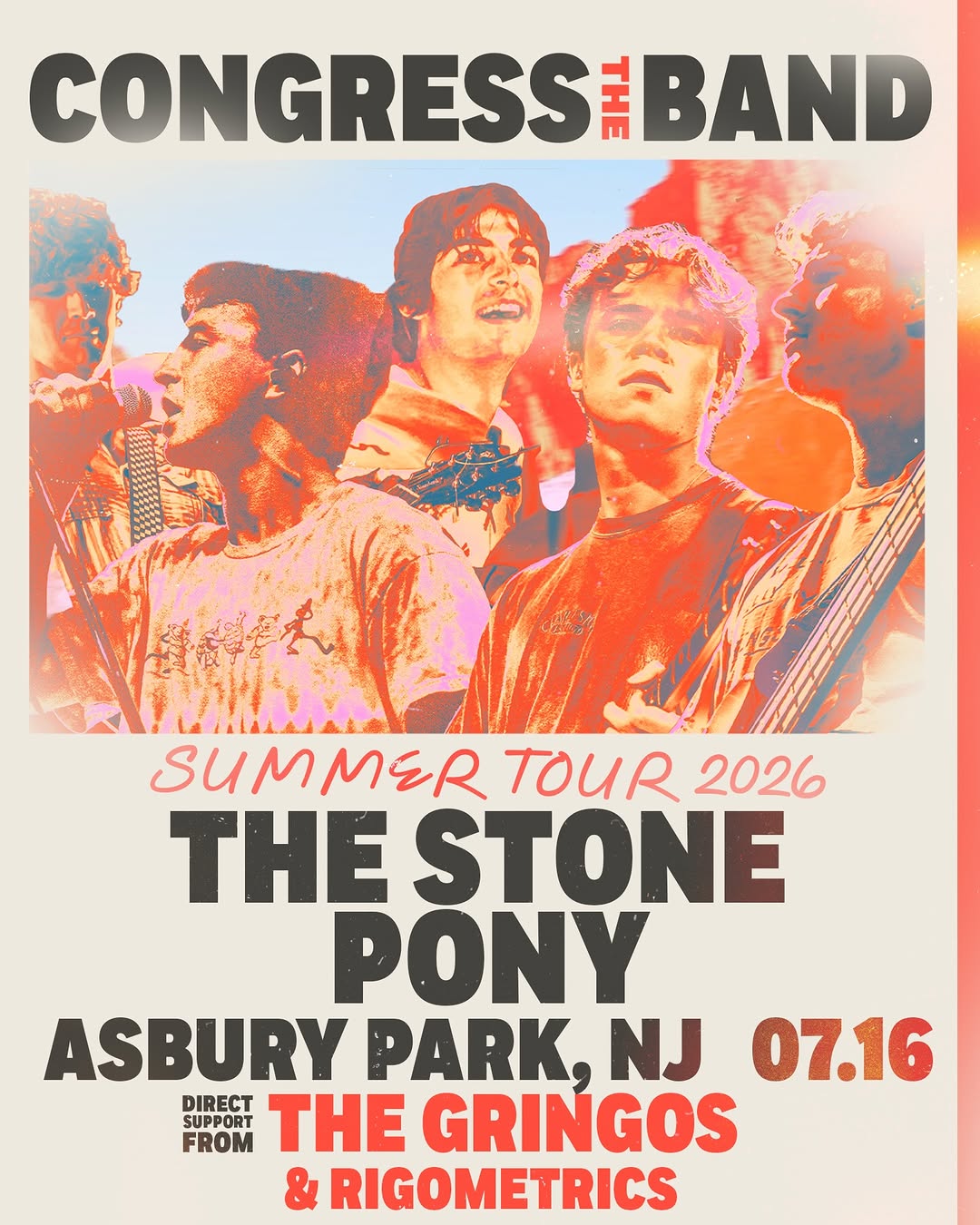 Congress the Band: Summer Tour 2026