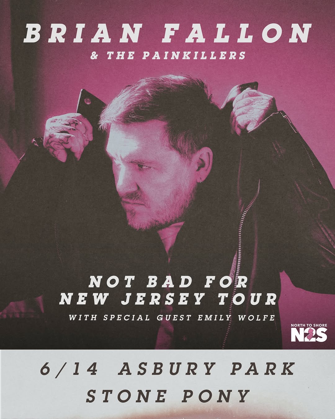 Brian Fallon & The Painkillers: Not Bad for New Jersey Tour