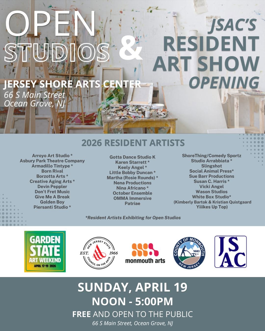 Open Studios & Resident Art Show Opening